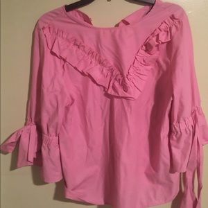 Pink blouse